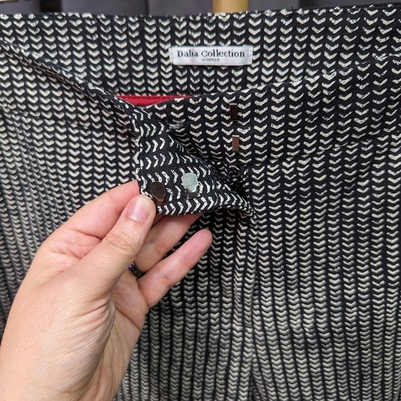 Dalia Collection Printed Ankle Length Pants Sz 20W - Picture 7 of 12